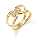 Ring „Nexus Infinity“ – aus 925er Sterling Silber, vergoldet