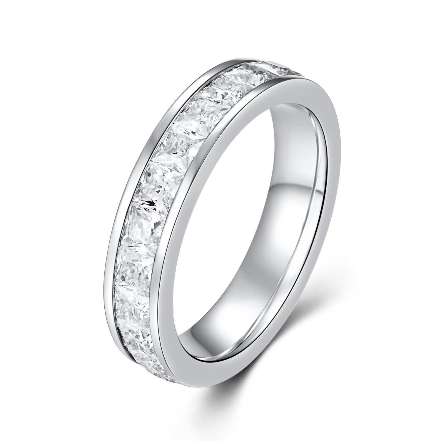 Ring „Princess Elegance Pure“ – aus rhodiniertem 925er Sterling Silber