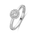 Ring „Pure Brilliance“ – aus rhodiniertem 925er Sterling Silber