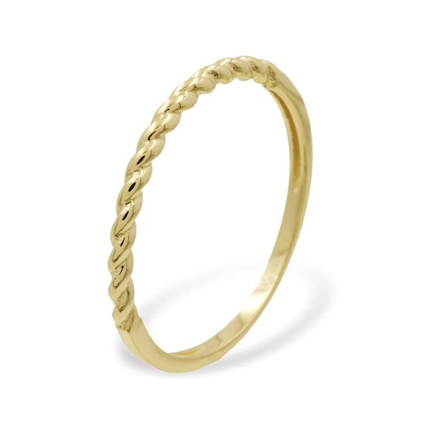 Ring „Pure Helix“ – 333er Gelbgold