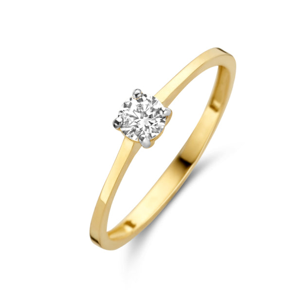 Ring „Pure Radiance“ – 14Kt Gelbgold