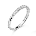 Ring „Radiant Path Pure“ – aus rhodiniertem 925er Sterling Silber