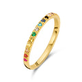 Ring „Rainbow Glow“ – 14Kt Gelbgold