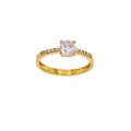 Ring „Royal Glow“ – 375er Gelbgold