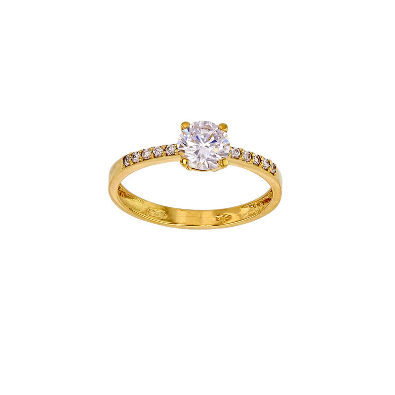 Ring „Royal Glow“ – 375er Gelbgold