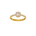 Ring „Shine 3.75“ – 375er Gelbgold