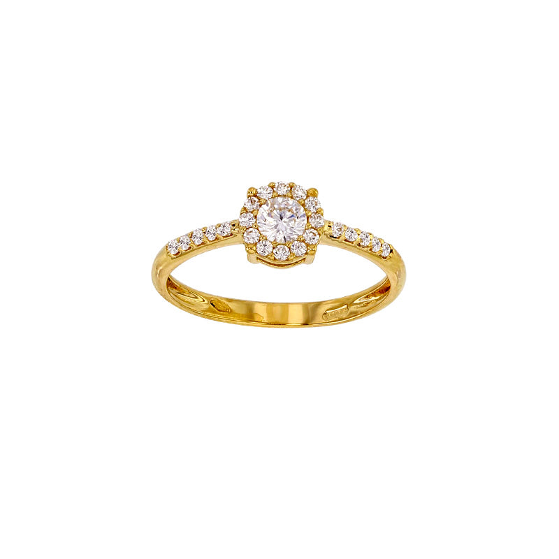 Ring „Shine 3.75“ – 375er Gelbgold
