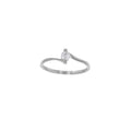 Ring „Silver Ribbon“ – 18k Weißgold