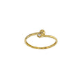 Ring „Sphere & Sparkle“ – 18k Gelbgold mit Zirkonia