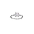 Ring „Square Aura“ – 18k Weißgold