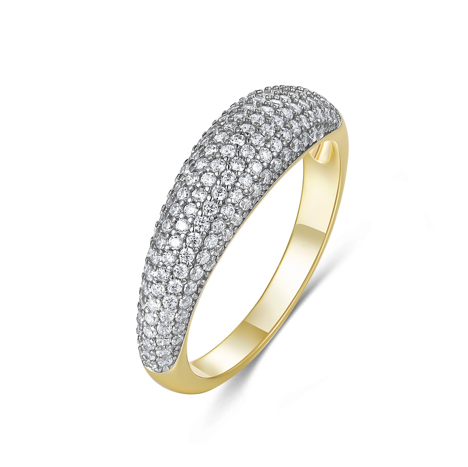 Ring „Stardust“ – aus 925 Sterling Silber, 18k vergoldet