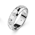 Ring „Starlight Pure“ – aus rhodiniertem 925er Sterling Silber
