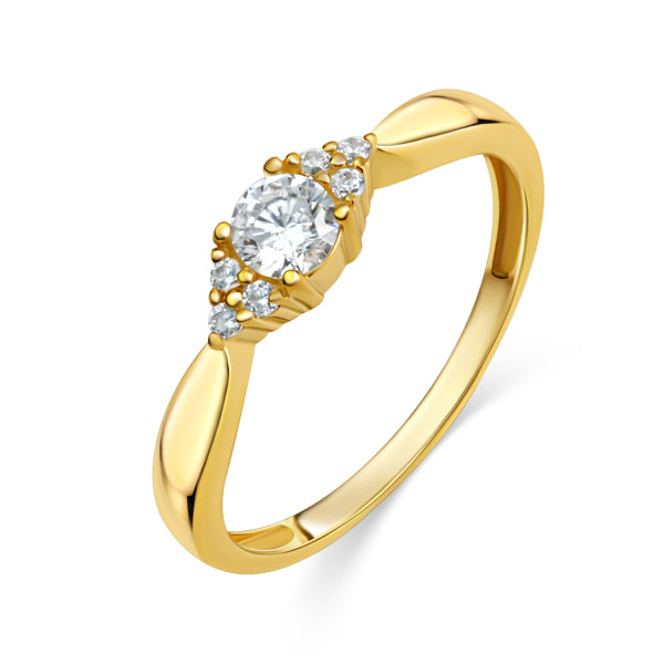 Ring „Stellar Path“ – 333er Gelbgold