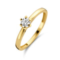 Ring „Sunlit Clarity“ – 14Kt Gelbgold