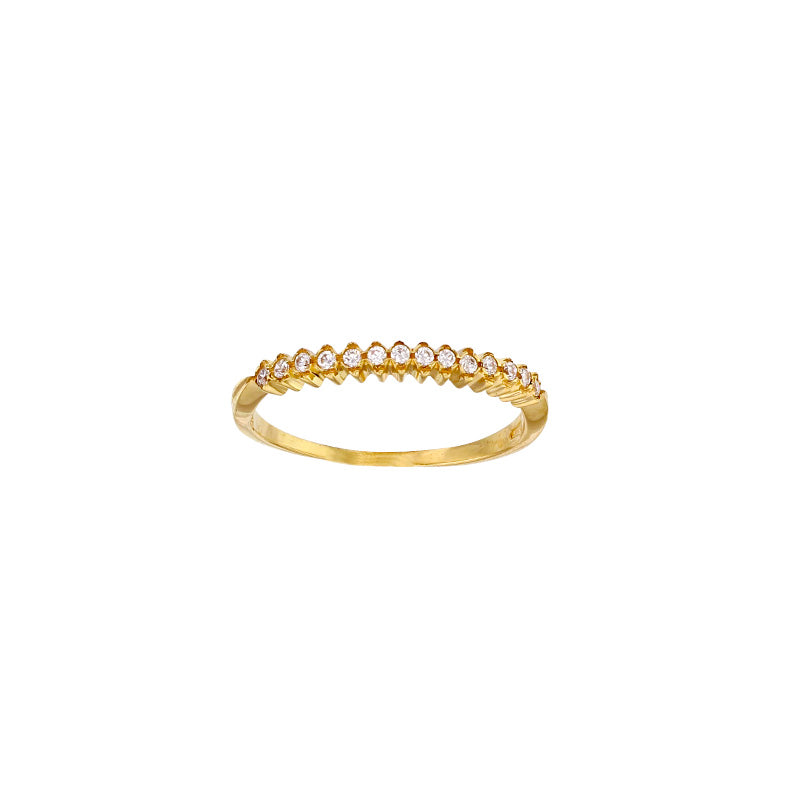 Ring „Sunlit Wave“ – 18k Gelbgold