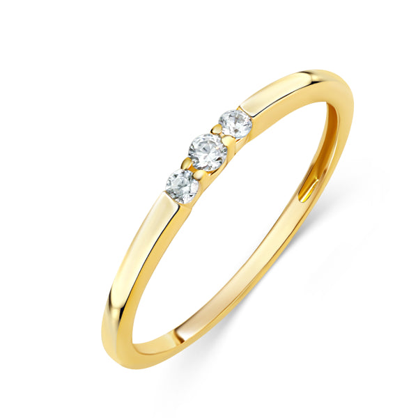 Ring „Trinity Essence“ – 333er Gelbgold