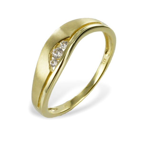 Ring „Trio Balance“ – 333er Gelbgold