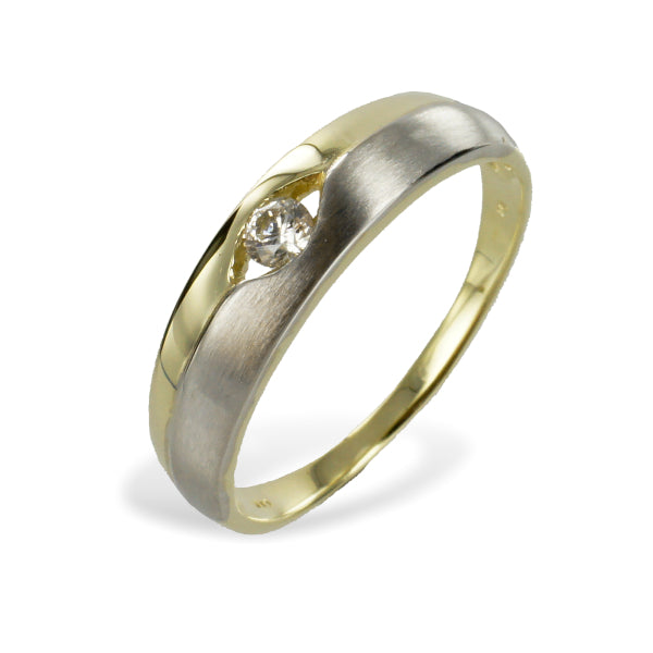 Ring „Twin Harmony“ – 8Kt Gold