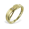 Ring „Velvet Wave“ – 333er Gelbgold