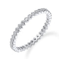Ring „ZigZag Sparkle“ – aus rhodiniertem 925er Sterling Silber