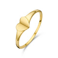 Siegelring „Pure Love“ – 14Kt Gelbgold