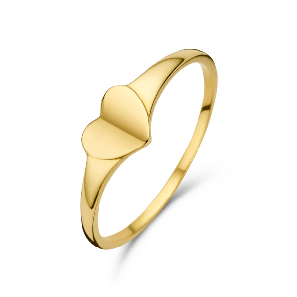 Siegelring „Pure Love“ – 14Kt Gelbgold
