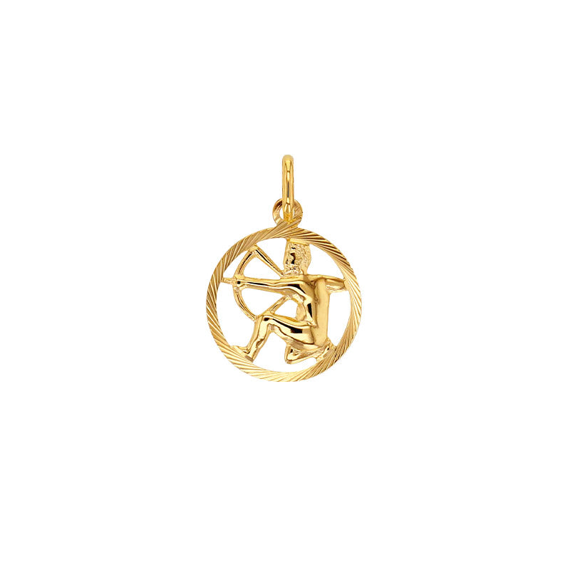 Sternzeichenanhänger „Celestial Destiny“ – aus 375er Gelbgold