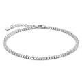 Tennisarmband „Arctic Brilliance Elite“ – aus rhodiniertem 925er Sterling Silber