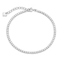Tennisarmband „Arctic Brilliance“ – aus rhodiniertem 925er Sterling Silber