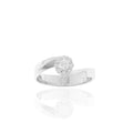 Weißgold-Ring „Infinite Wave“ – 336er Gold mit Zirkonia