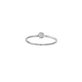 Weißgold-Ring „Lunar Bezel“ – 18k Gold
