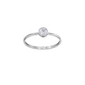Weißgold-Ring „Lunar Sparkle“ – 375er Gold