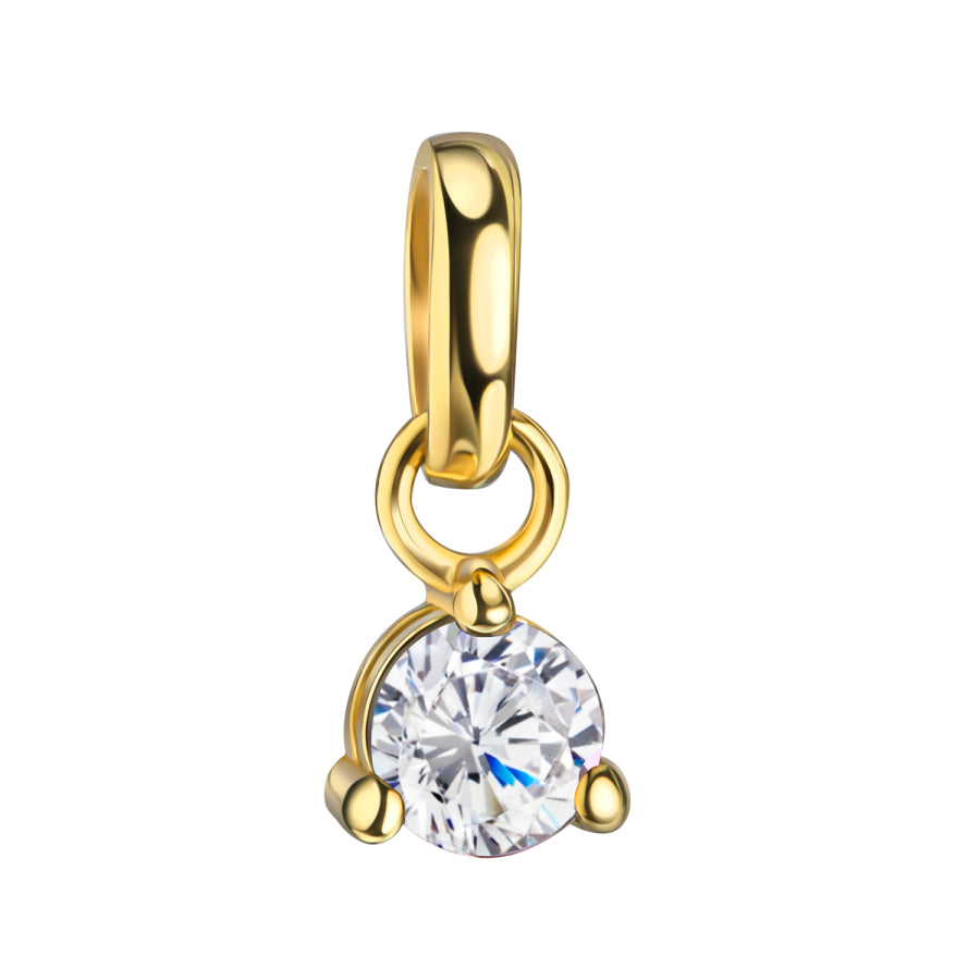 Gold-Anhänger „Geburtsstein“ – aus 585er Gelbgold
