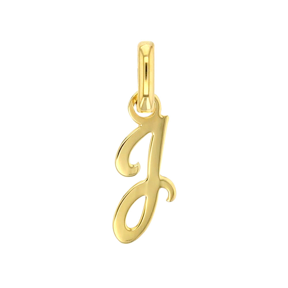 Buchstabenanhänger „Signature Initial“ – 750er Gelbgold (A–Z)