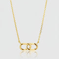 Collier „Modern Unity“ – 585er Gelbgold (14Kt)