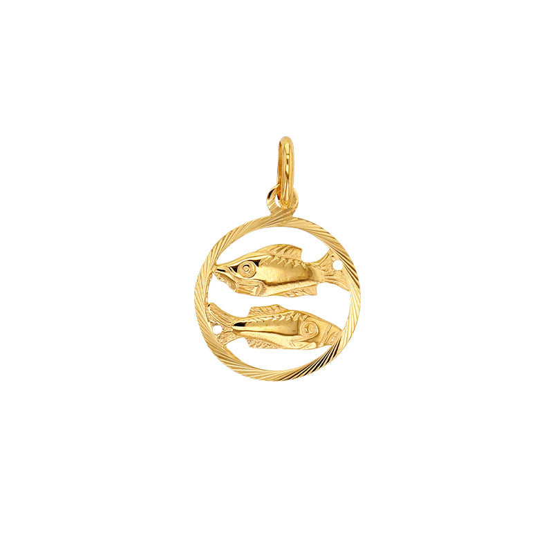 Sternzeichenanhänger „Celestial Destiny“ – aus 375er Gelbgold