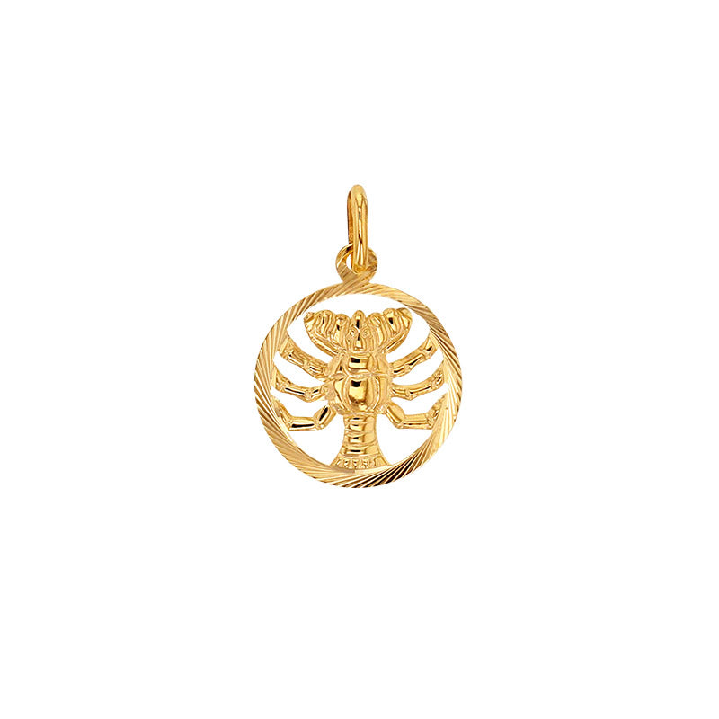 Sternzeichenanhänger „Celestial Destiny“ – aus 375er Gelbgold