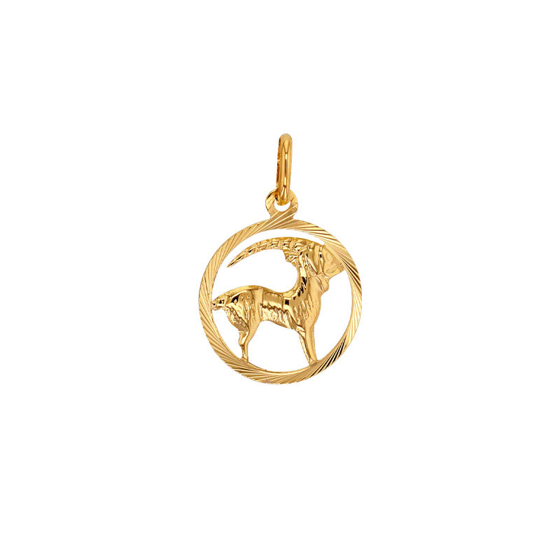 Sternzeichenanhänger „Celestial Destiny“ – aus 375er Gelbgold