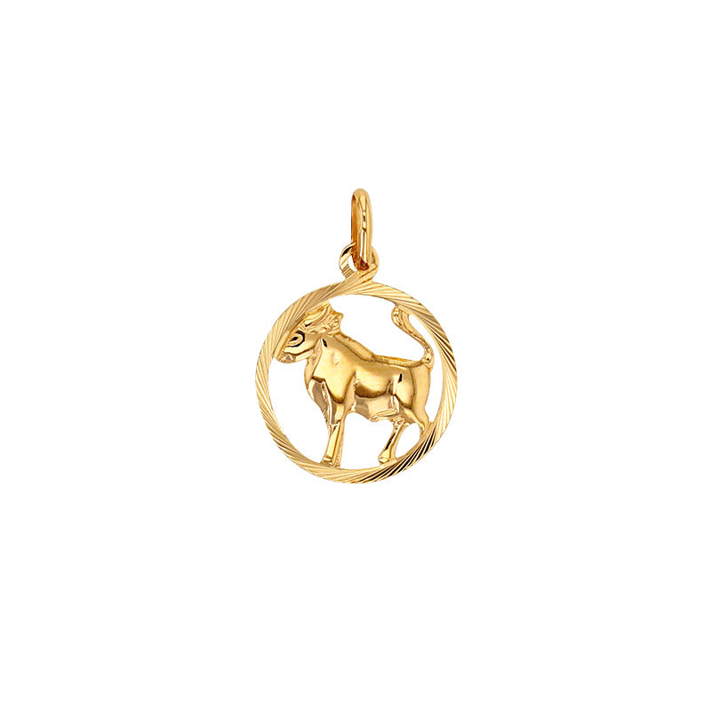 Sternzeichenanhänger „Celestial Destiny“ – aus 375er Gelbgold