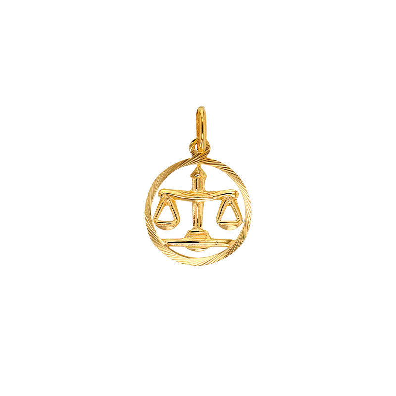 Sternzeichenanhänger „Celestial Destiny“ – aus 375er Gelbgold